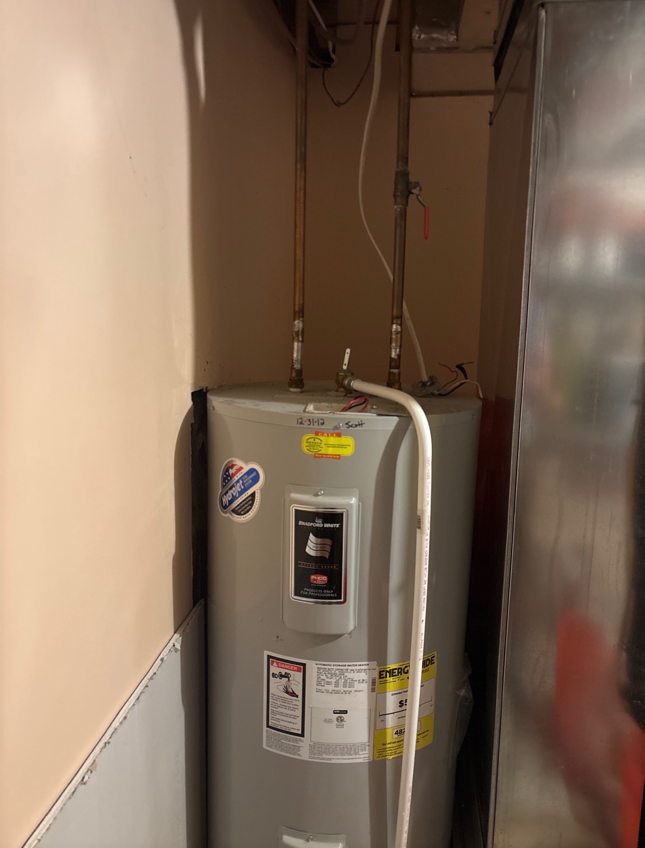Water heater service