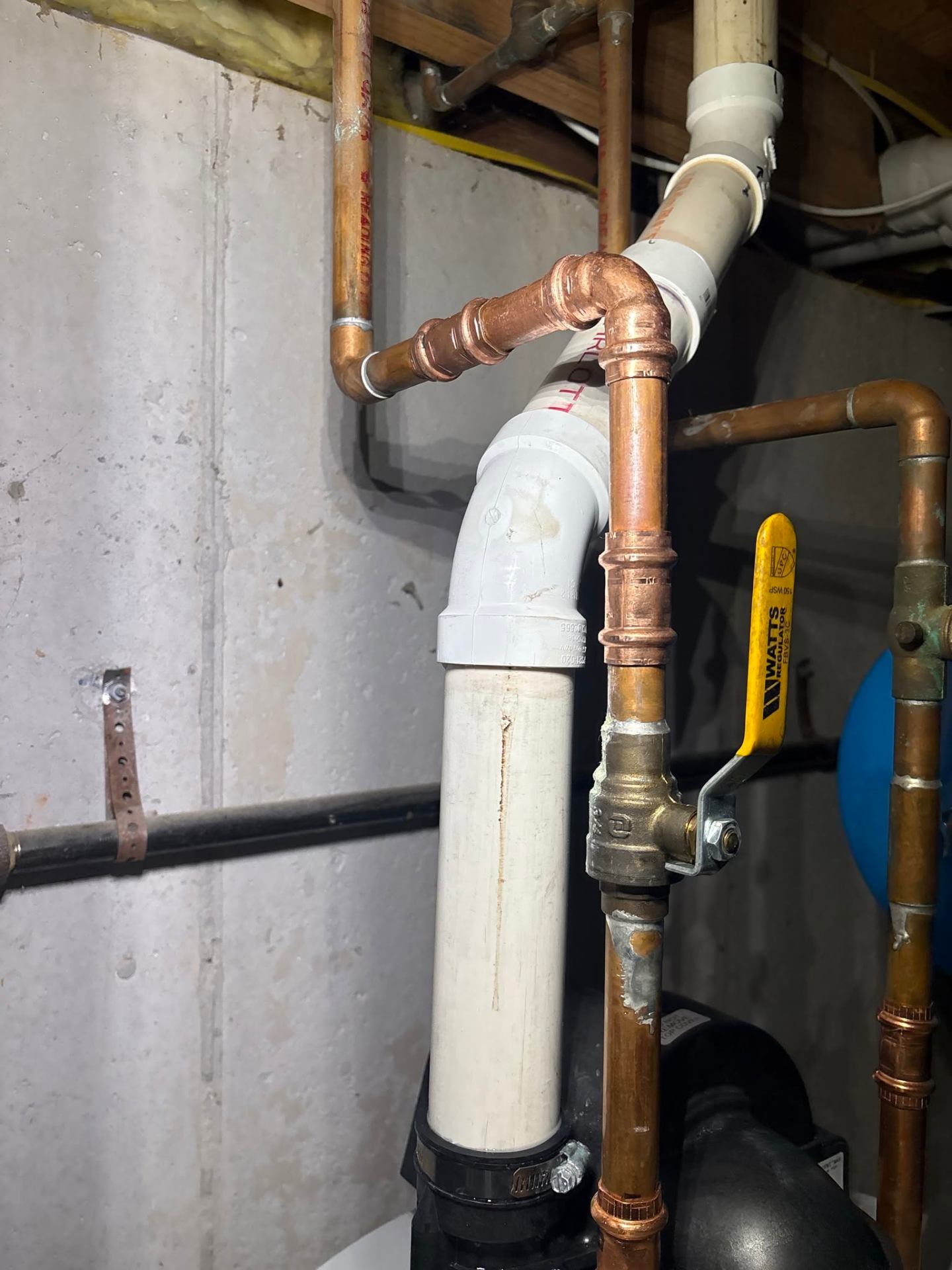 Copper & PVC repipe